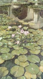 水粉大师Steve Hanks 249-Lilies of Balboa